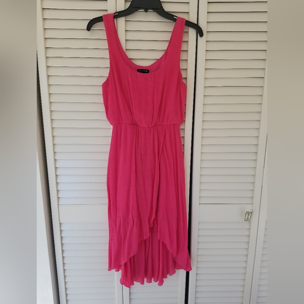 Pink dress size small